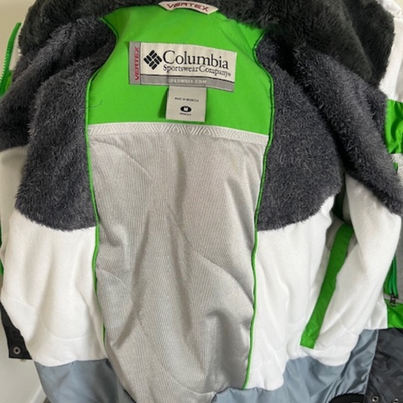 Columbia Green Womans size M snow Vertex Jacket - Picture 4 of 4